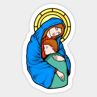 Virgin Mary Sticker